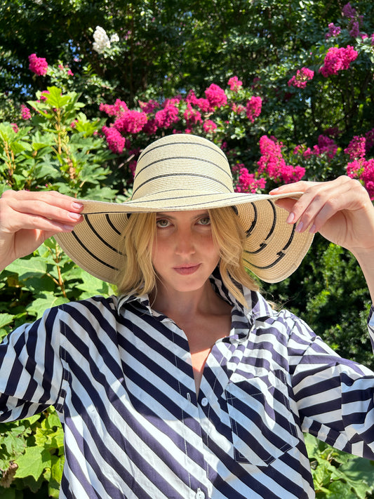 The Navy Floppy Hat