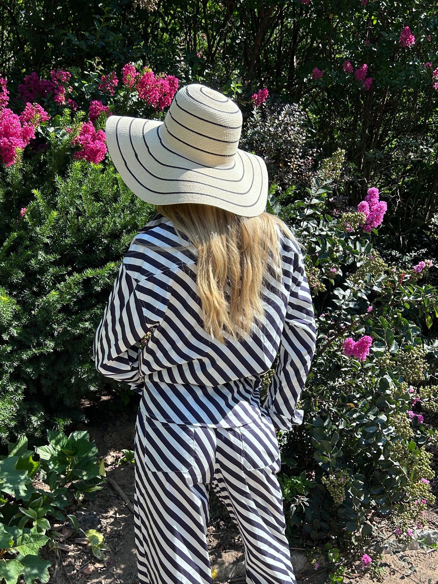 The St. Tropez Striped Oversized Shirt
