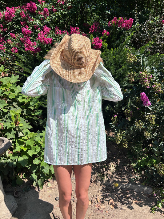 Montauk Cotton Striped Tunic