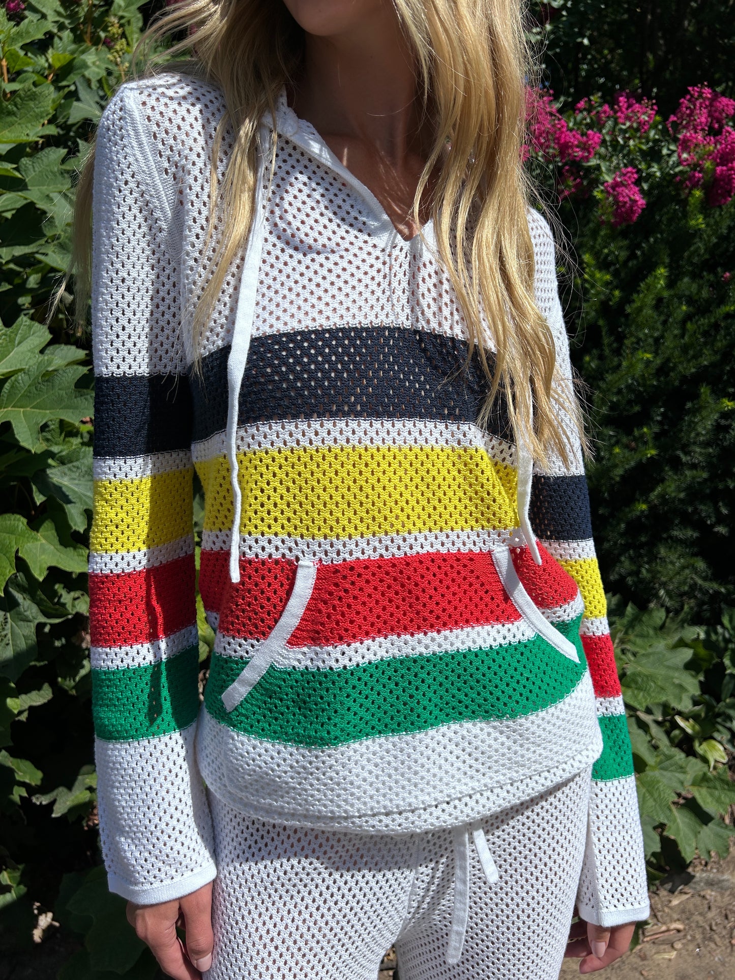The Grenada Knit Striped Hoodie