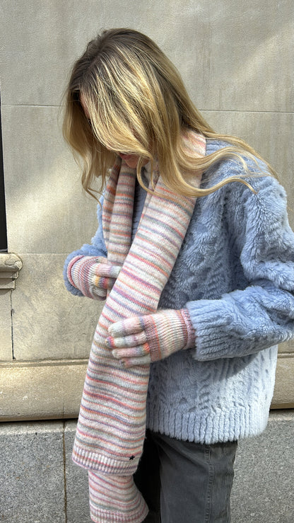 The Cortina Cardi Coat Light Blue