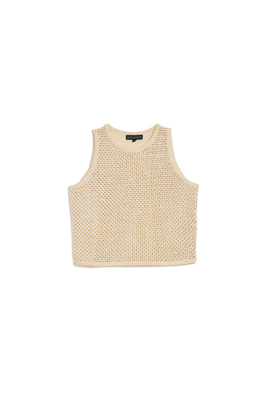 The Comporta Knit Tank with Sequins