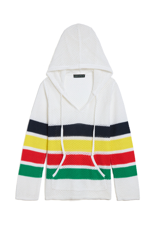 The Grenada Knit Striped Hoodie
