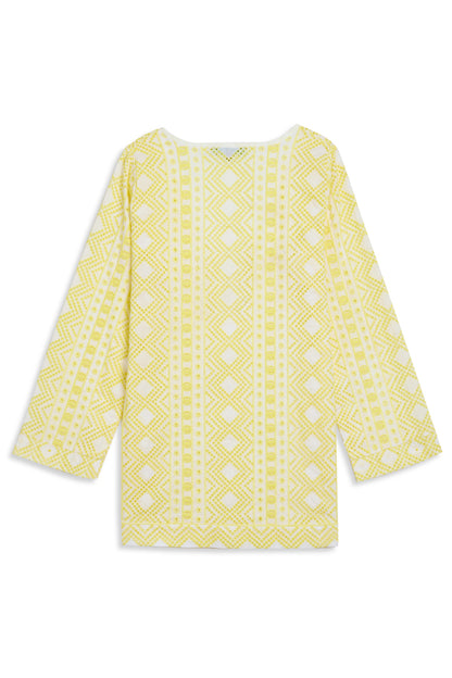 The Capri Eyelet Tunic