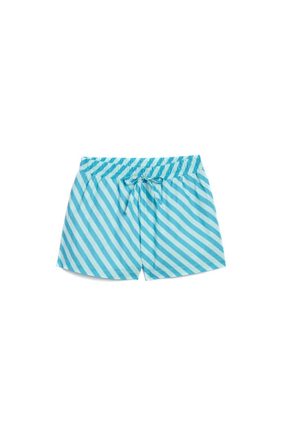 The St. Tropez Blue Striped Shorts