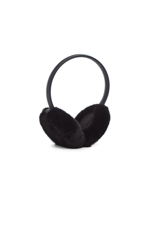 The Black Gstaad Earmuffs