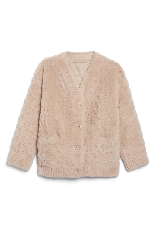 The Cortina Cardi Coat Palomino