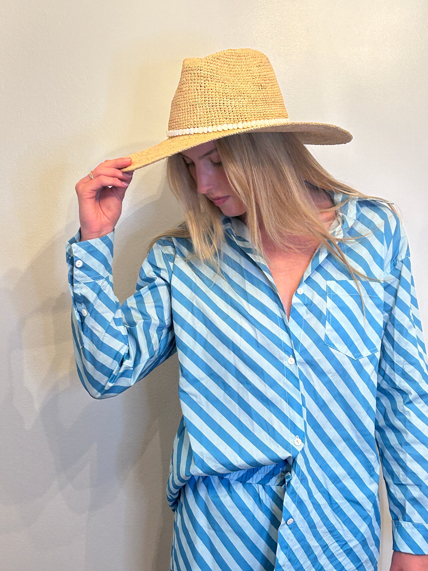 The St. Tropez Blue Striped Pants
