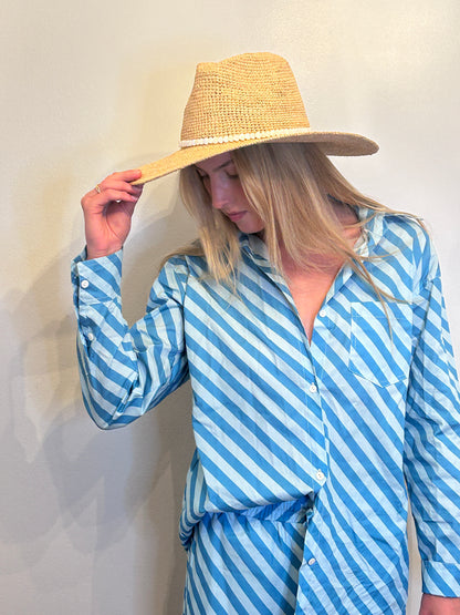 The St. Tropez Blue Striped Pants