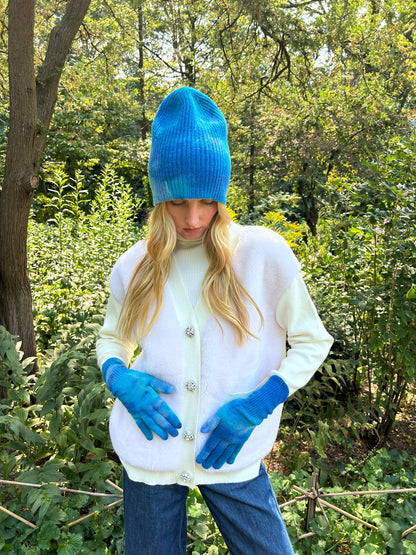 The Blue Courchevel Gloves