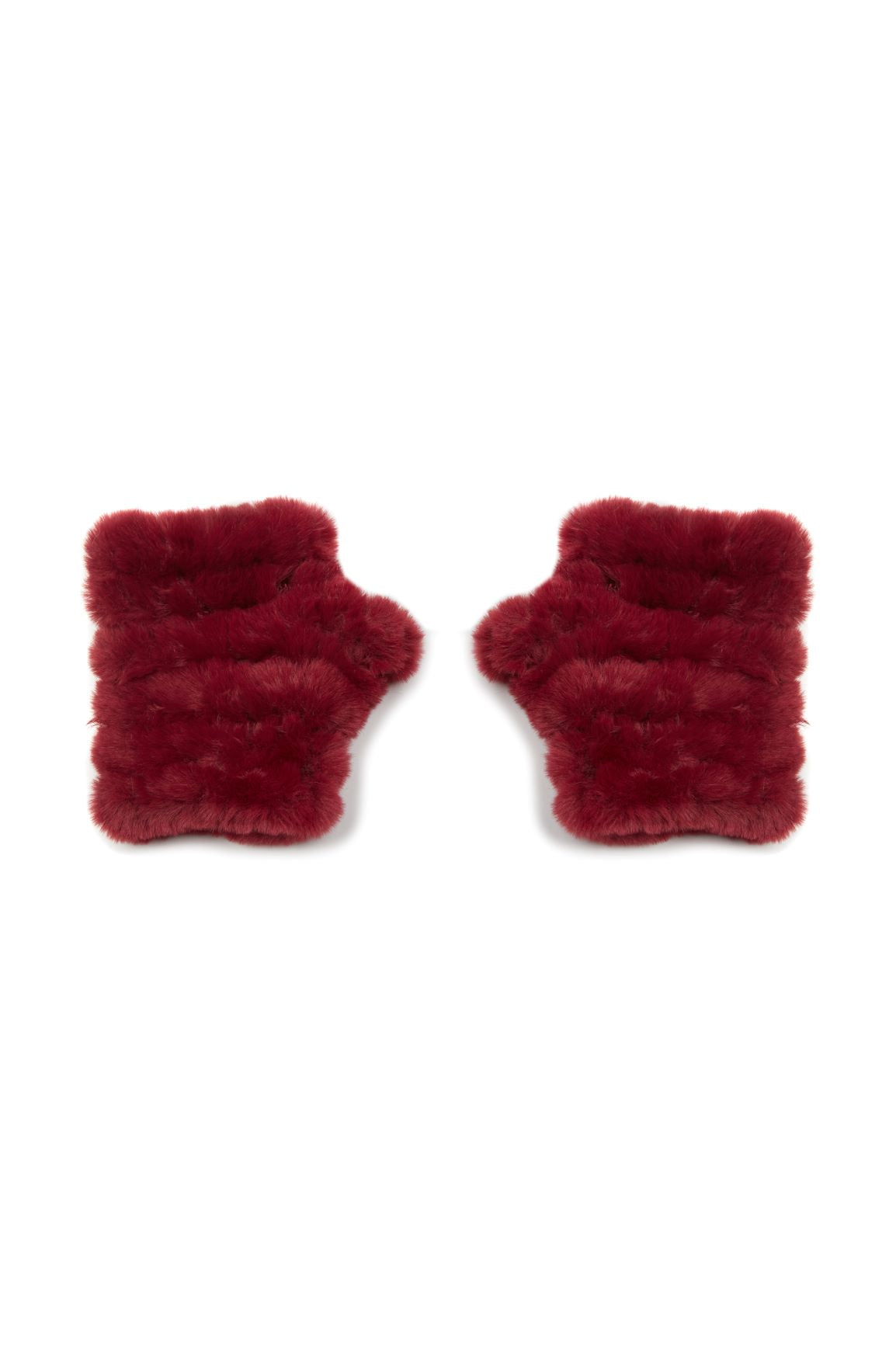 The Mandy Mittens - Burgundy