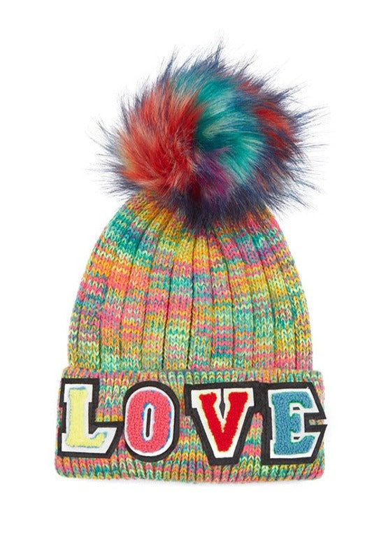 The LOVE Beanie Multicolor (Kids)
