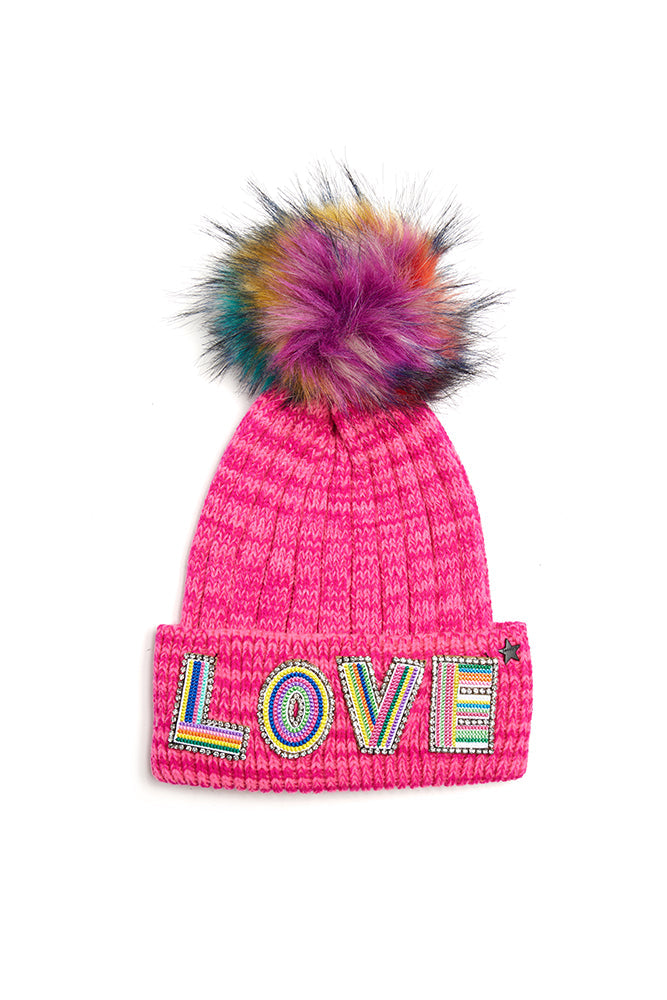 Love Hat Pink Multi