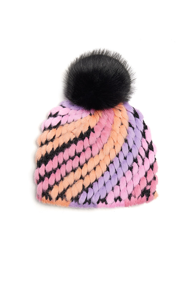 Candy Pineapple Hat Pink Multi