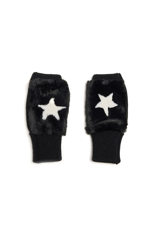 Supernova Emoji Gloves Black/White