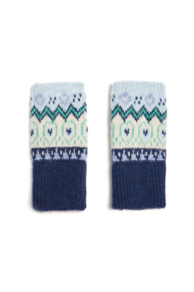 The Prep School Mittens-Blue