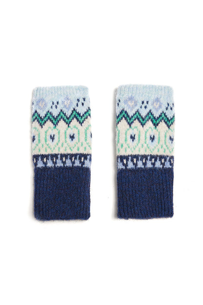 The Prep School Mittens-Blue