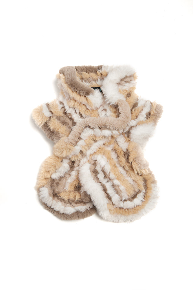 Milkshake Scarf Camel Multi