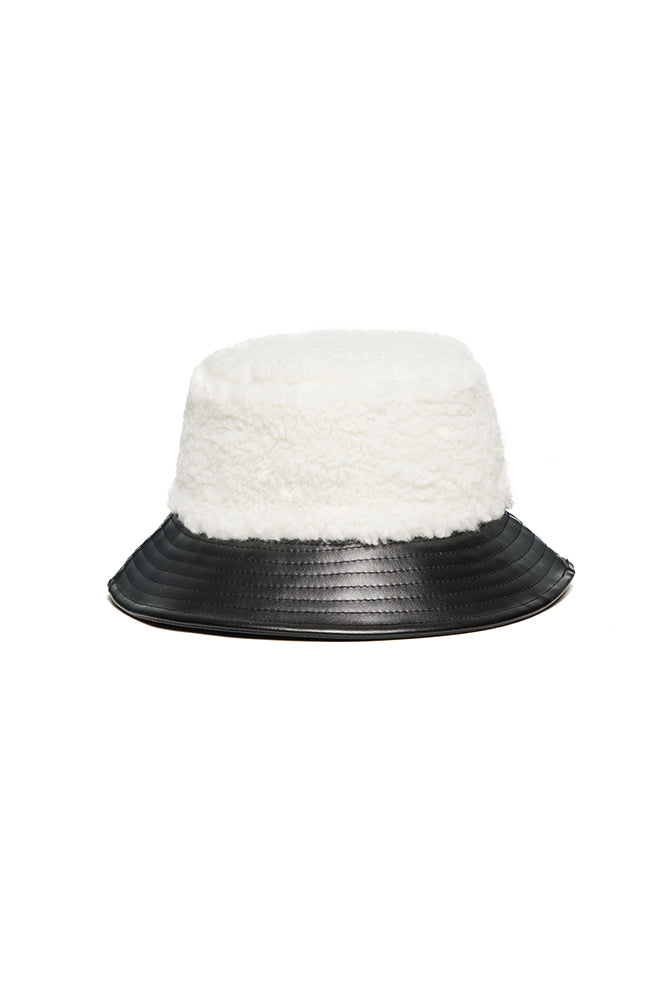 The Krush Bucket Hat Ivory/Black