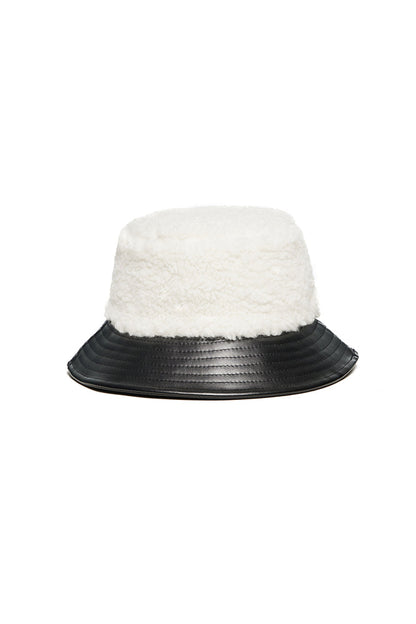 The Krush Bucket Hat Ivory/Black