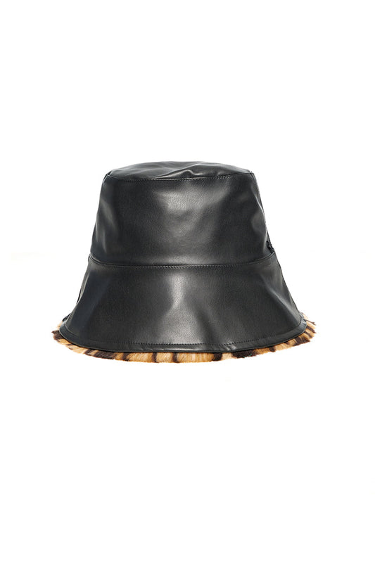 The Foxy Bucket Hat Brown Multi