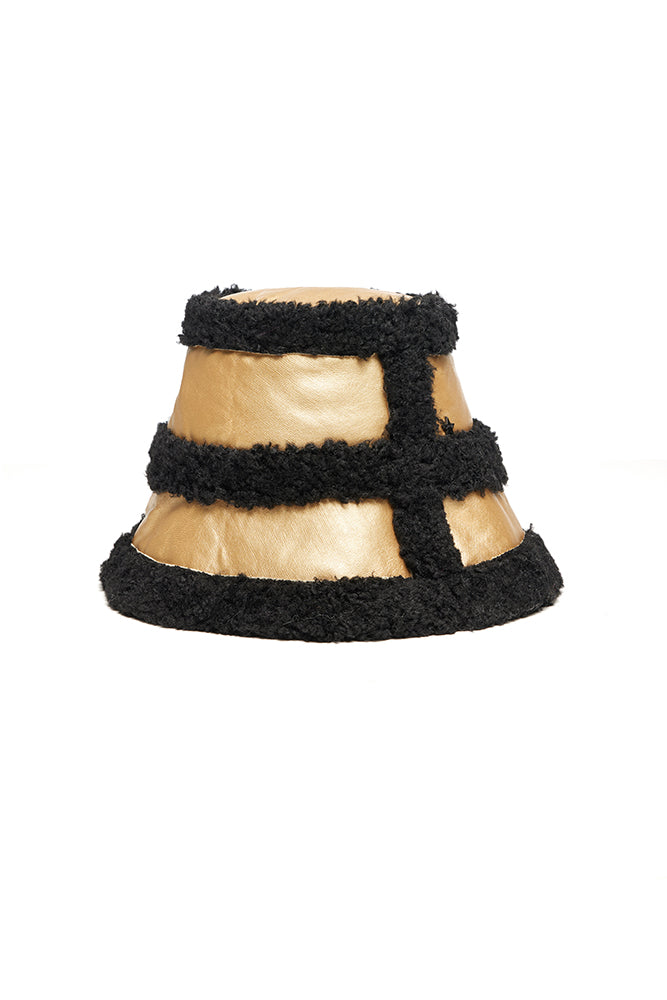 The Sedgwick Bucket Hat Black/Gold