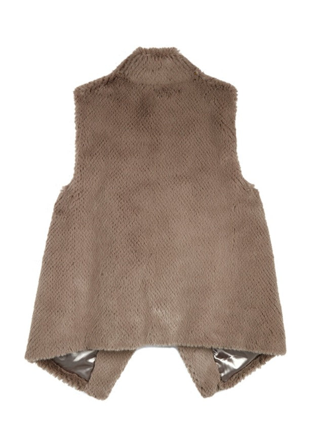Cabin Fever Vest Mocha
