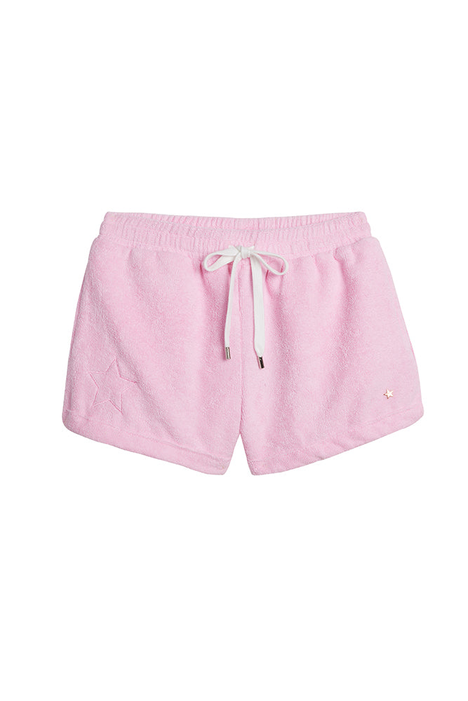The Kauai French Terry Cabana Shorts with Star - Pink – Jocelyn