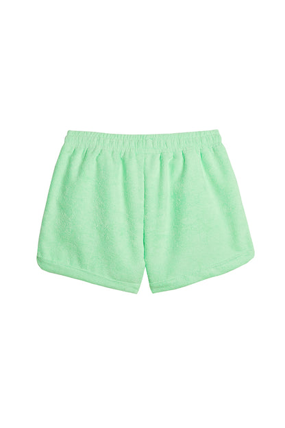 The Kauai French Terry Cabana Shorts with Star - Mint