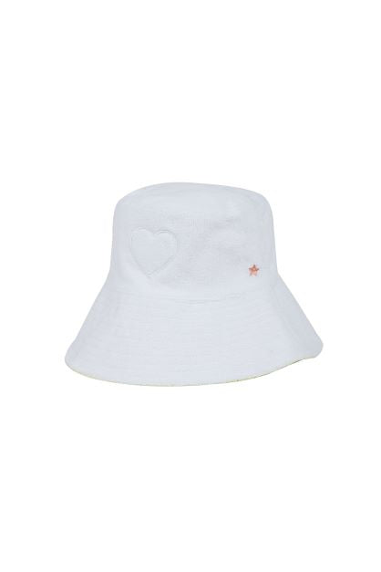 The Santorini Bucket Hat - White