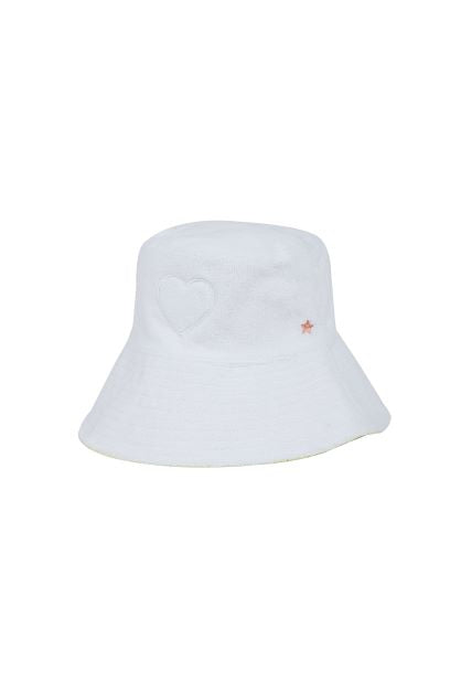 The Santorini Bucket Hat - White