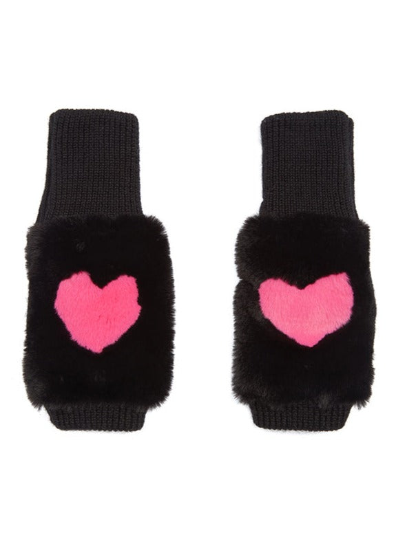 Snow In Love Texty Time Mittens