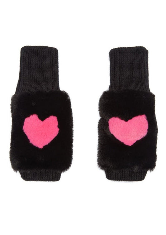 Supernova Emoji Gloves Black/Pink