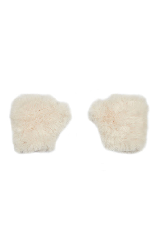 The Superfluff Mittens- Ivory