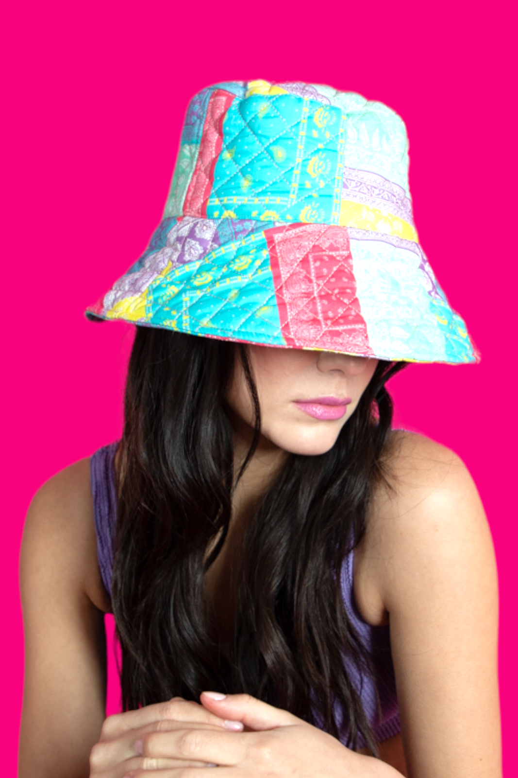 The Patchwork Amalfi Bucket Hat
