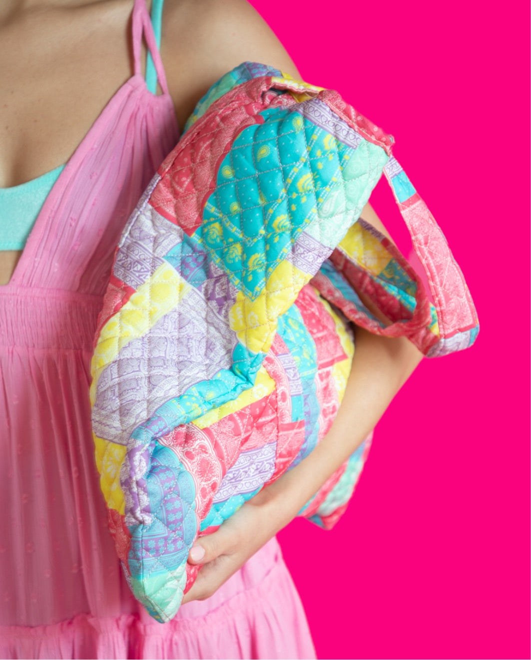 The Amalfi Patchwork Tote
