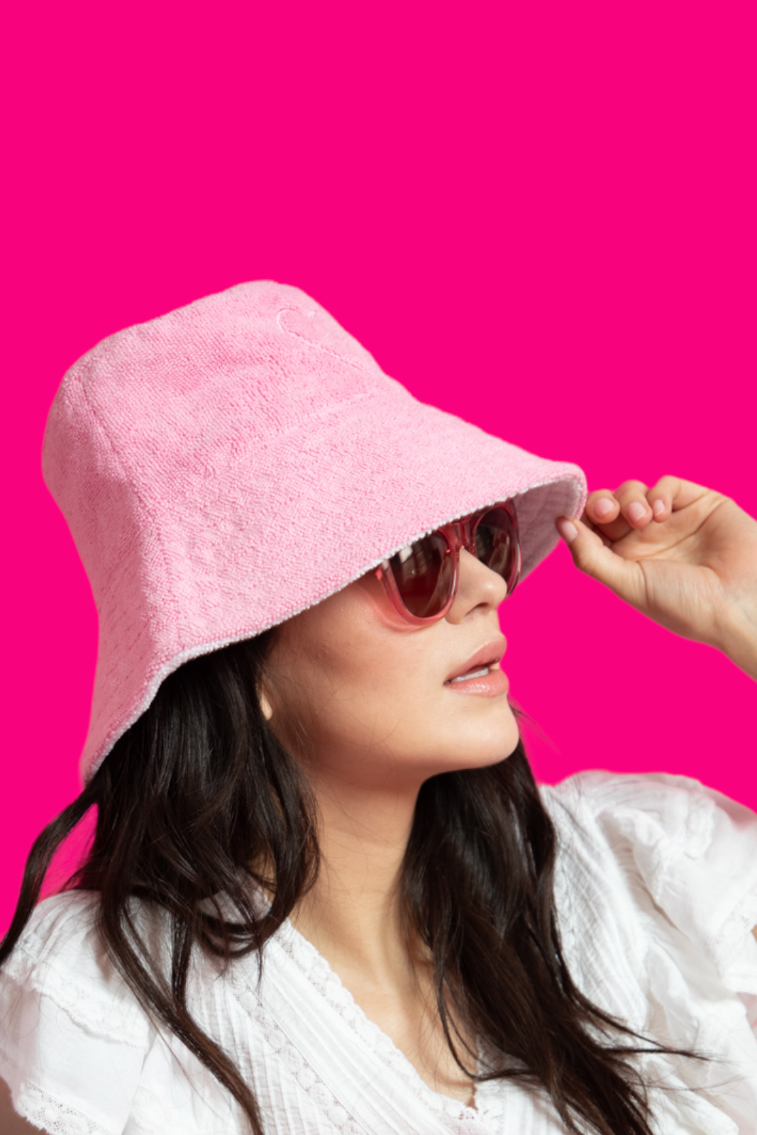 The Santorini Bucket Hat - Pink